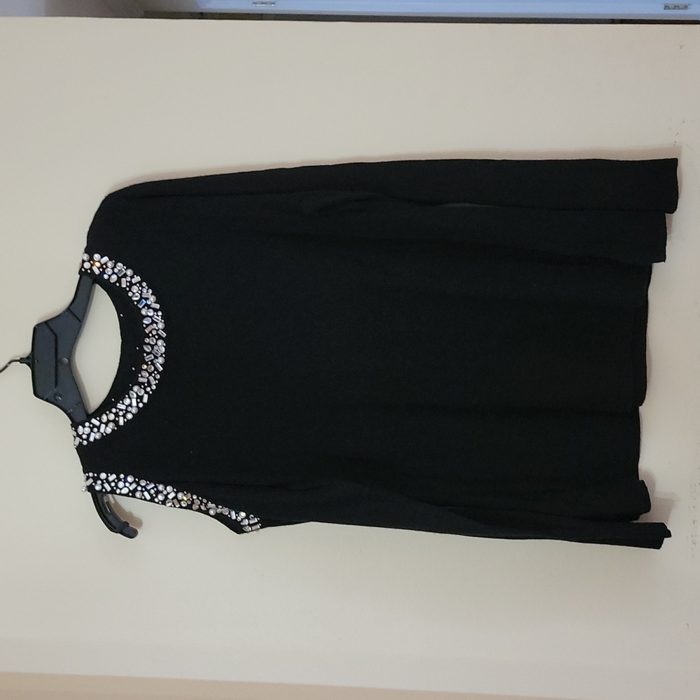 Black sweater...